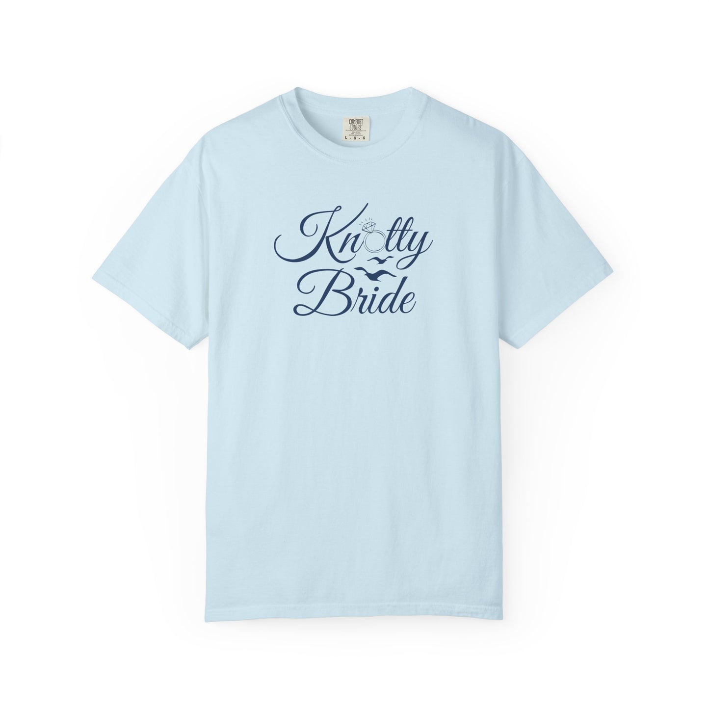 Garment-Dyed T-shirt Let's Get Knotty Bachelorette Shirt for Bride - Knotty Bride