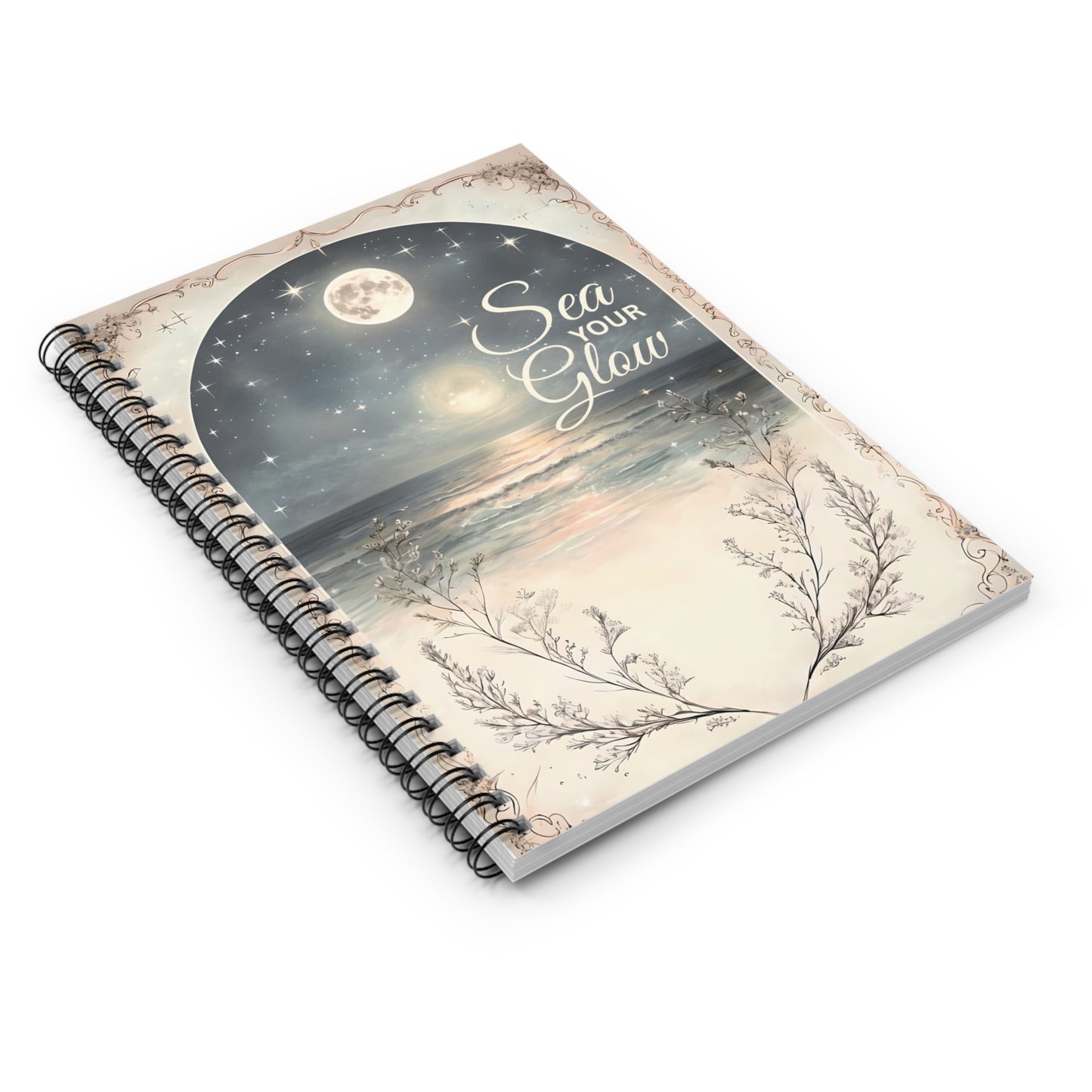 Sea Your Glow - Spiral Notebook