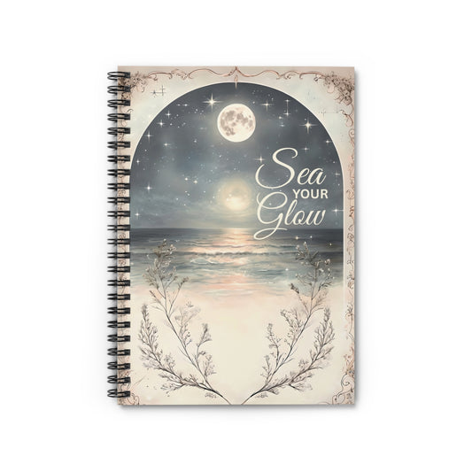 Sea Your Glow - Spiral Notebook