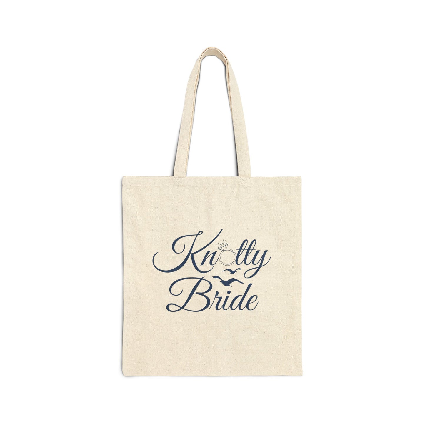 Bride Cotton Canvas Tote Bag || Knotty Bride