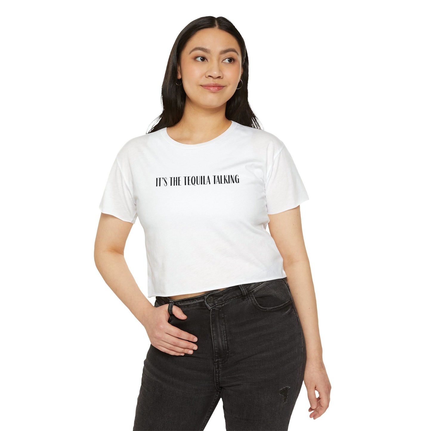 It's the Tequila Talking- Crop Top