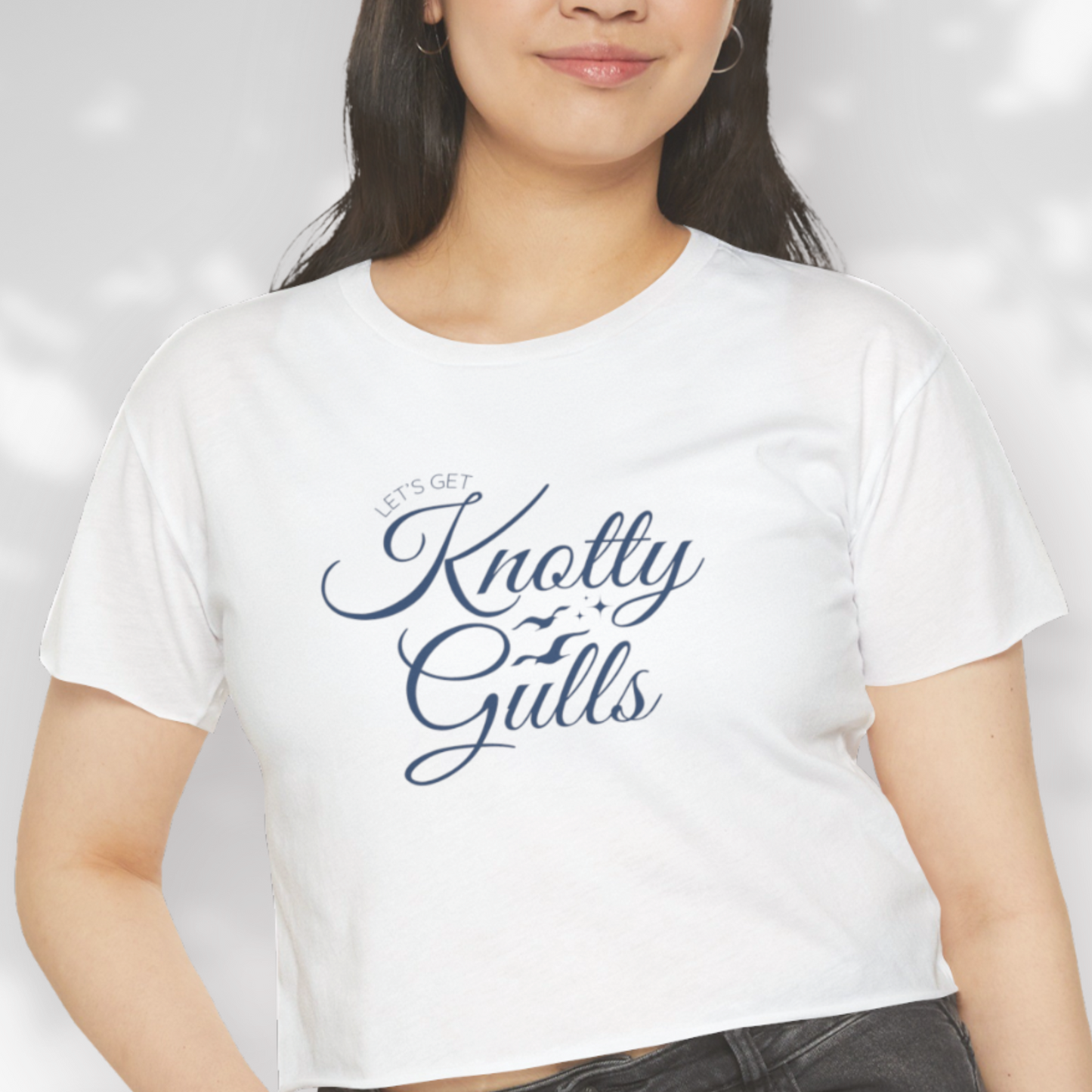 Crop Top || Let's Get Knotty Bachelorettes Party t-shirt