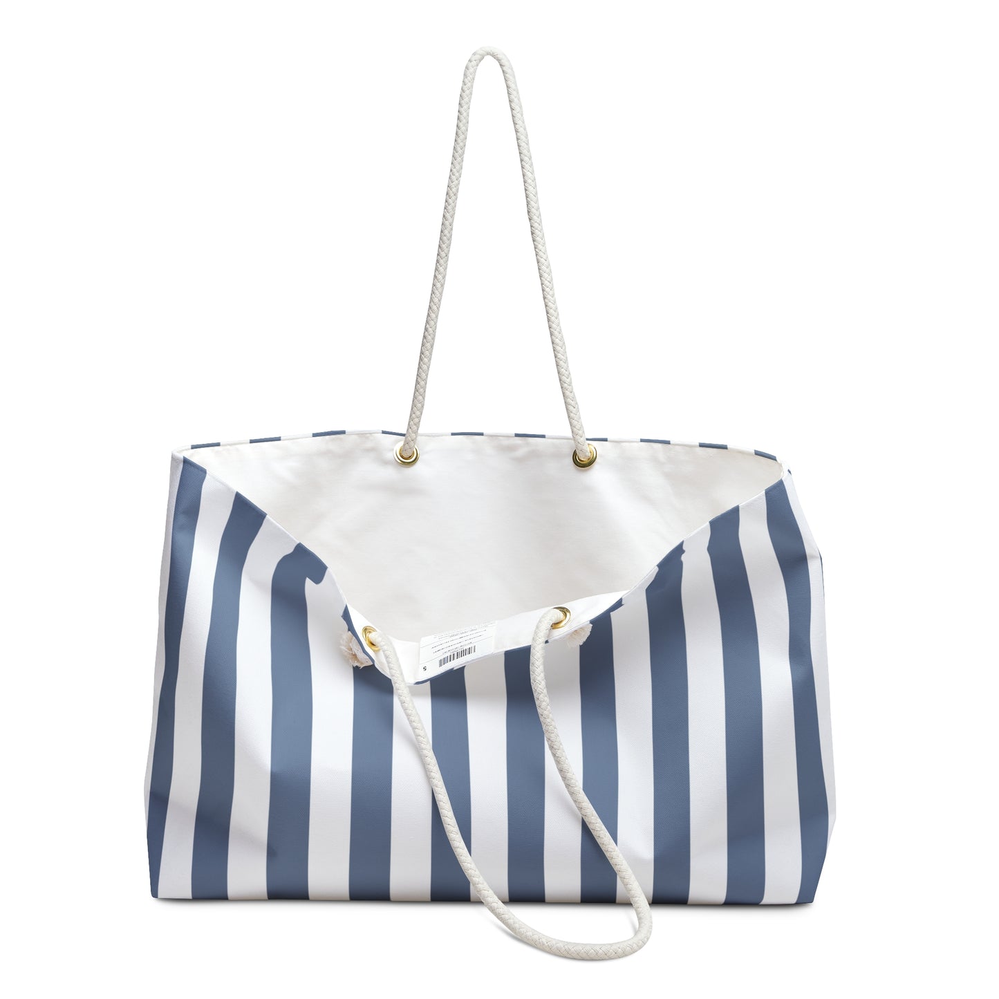 Striped Weekender Bag