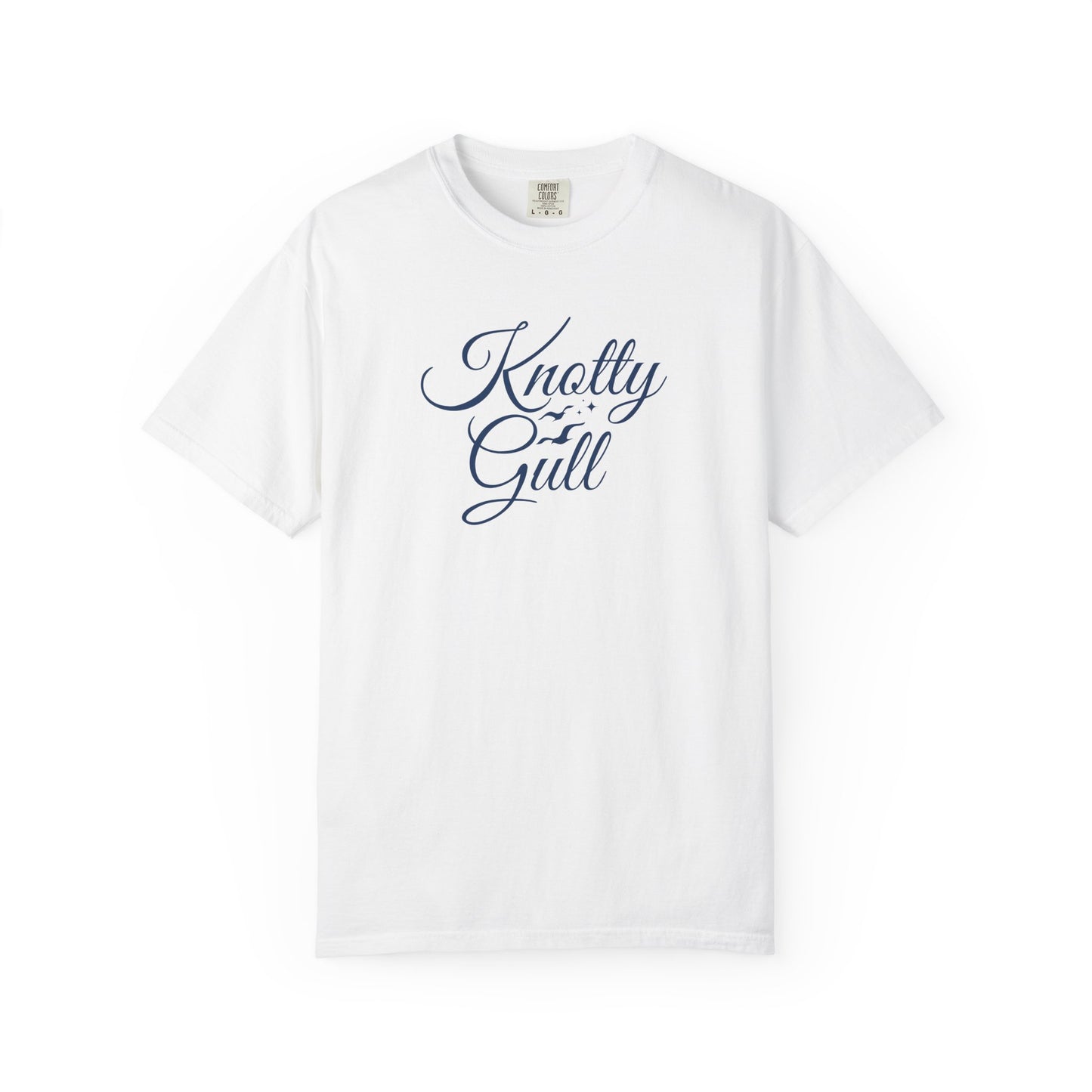 Knotty Gull bachelorette Comfort Colors T-Shirt | Coastal Bride Party Tee