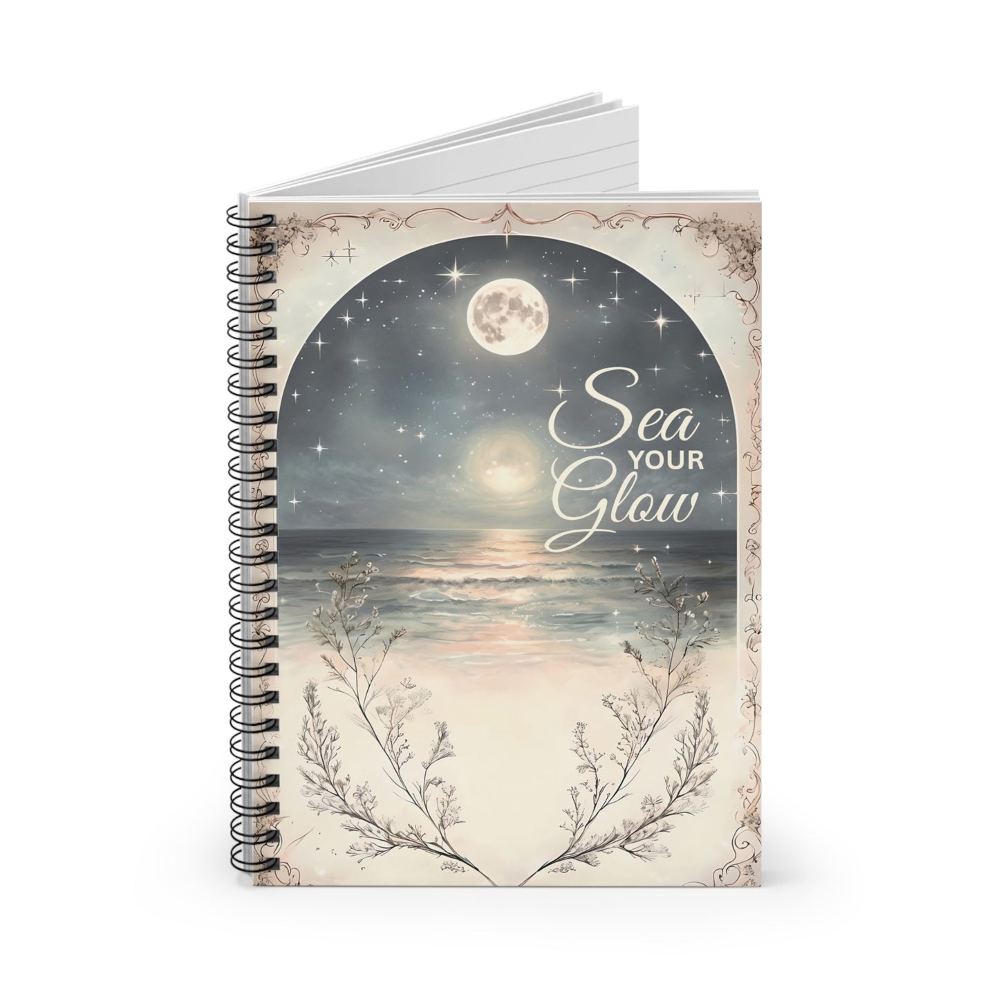 Sea Your Glow - Spiral Notebook