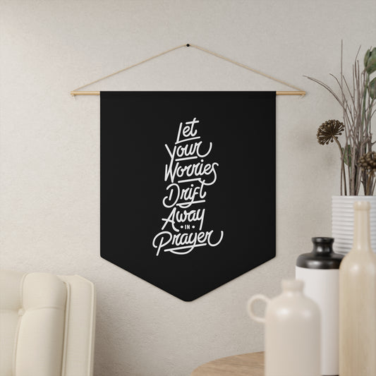 Coastal Hanging Sign || Let Your Worries Drift