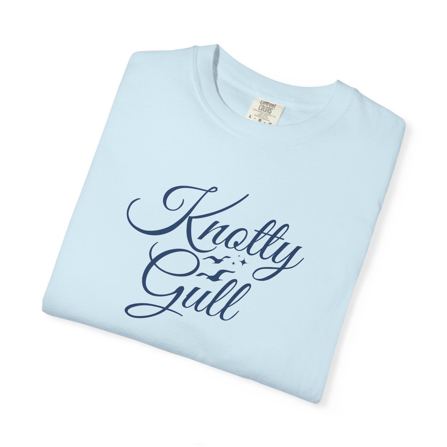 Knotty Gull bachelorette Comfort Colors T-Shirt | Coastal Bride Party Tee