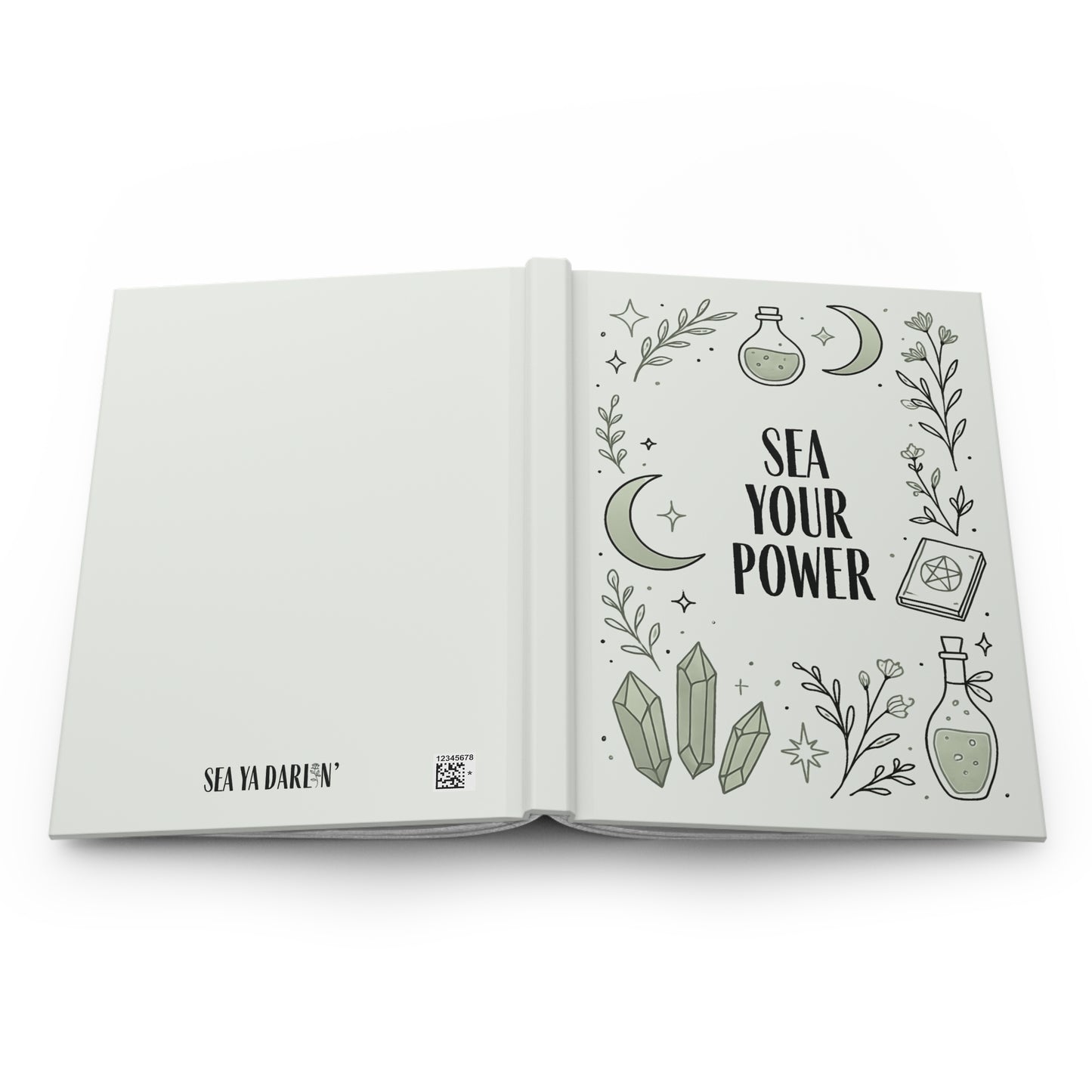 Sea Your Power Hardcover Journal