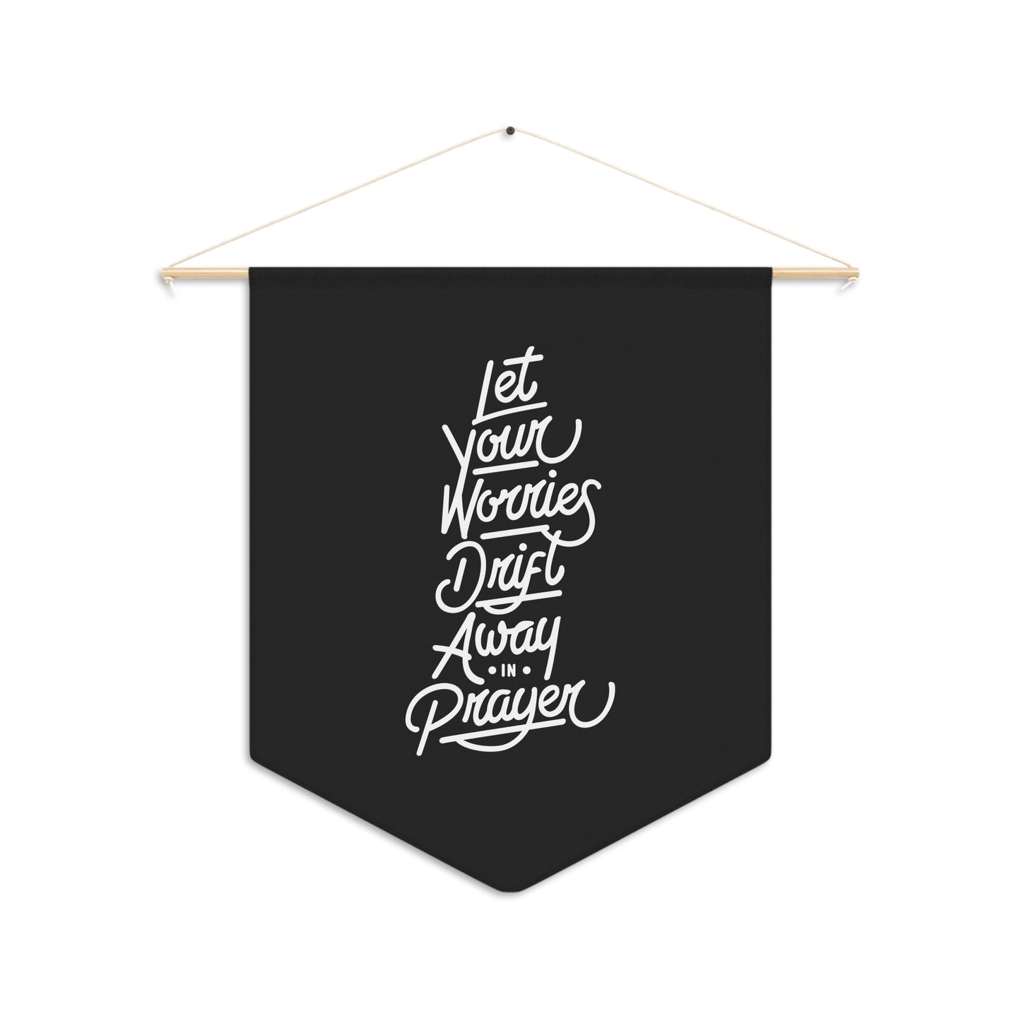 Coastal Hanging Sign || Let Your Worries Drift