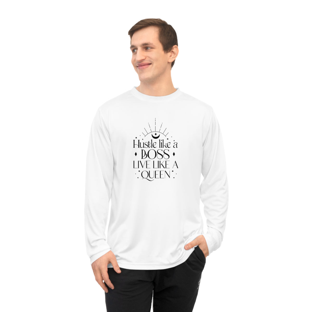 Live Like A Queen Unisex Long Sleeve Tee