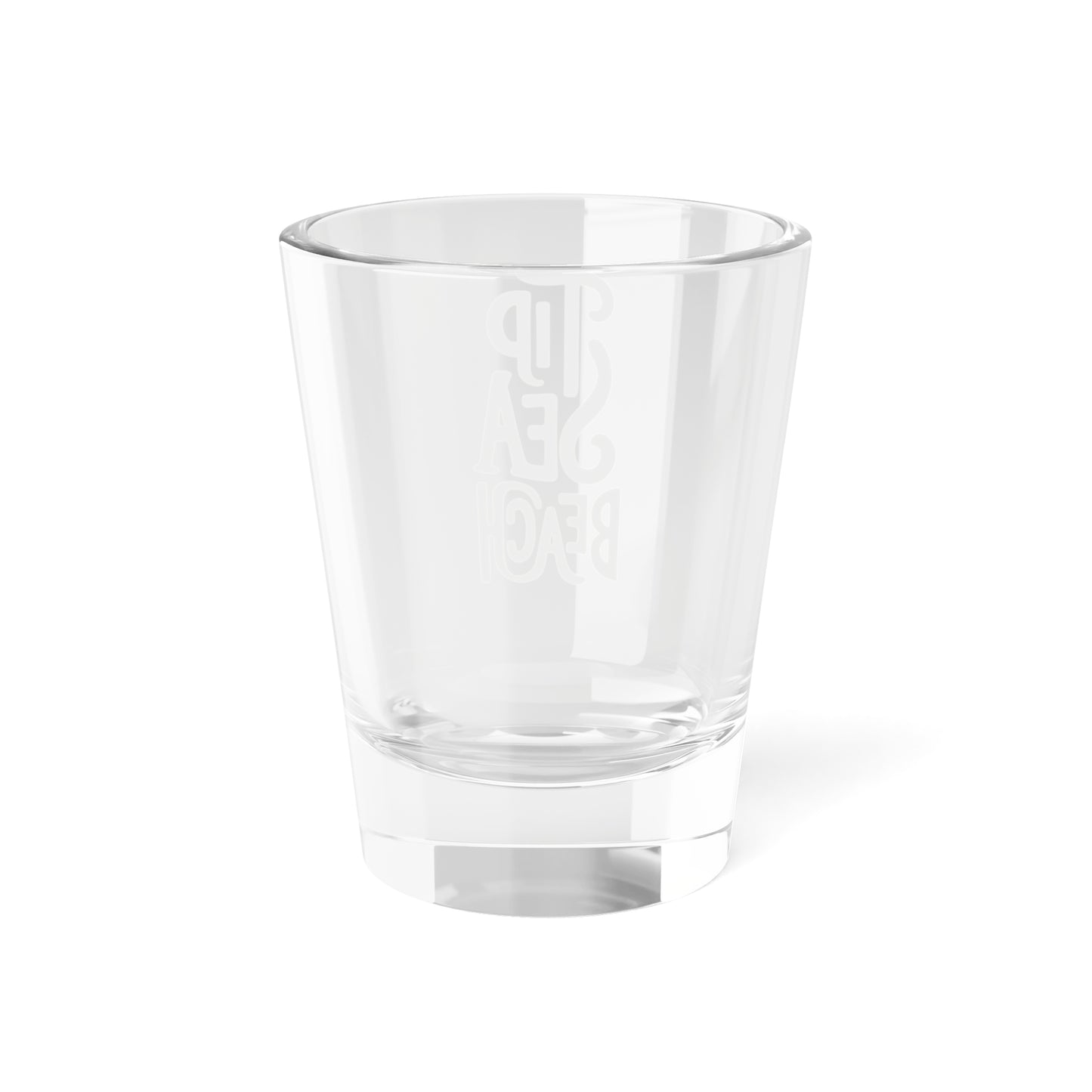 Tip Sea Beach Shop Glass - Funny Coastal Party Drinkware