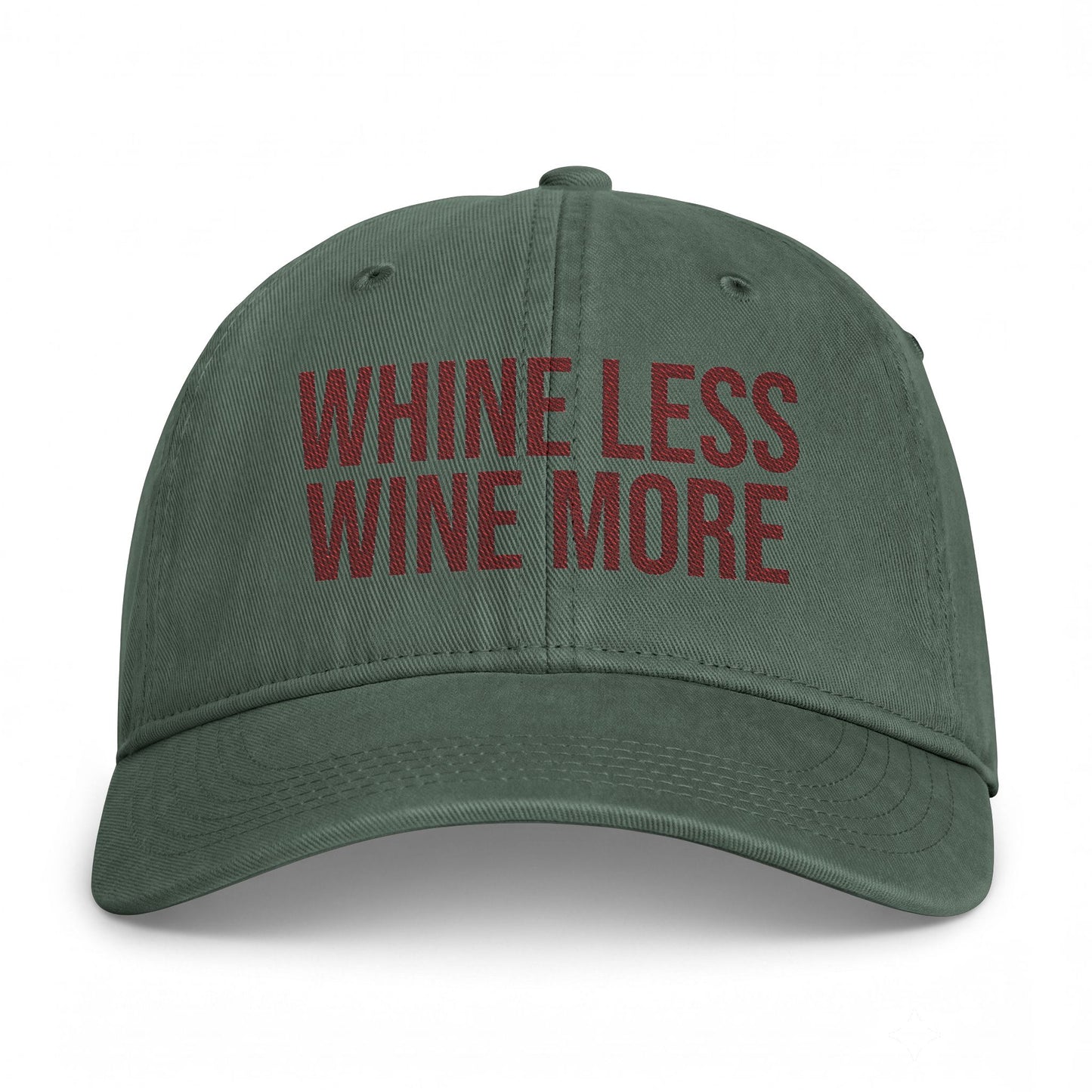 Whine Less Wine More Hat