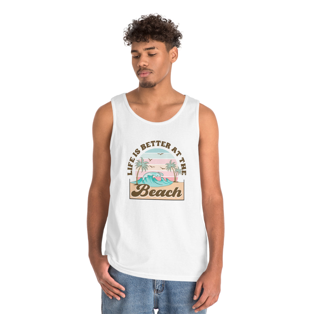 Life Is Better Unisex Tank Top