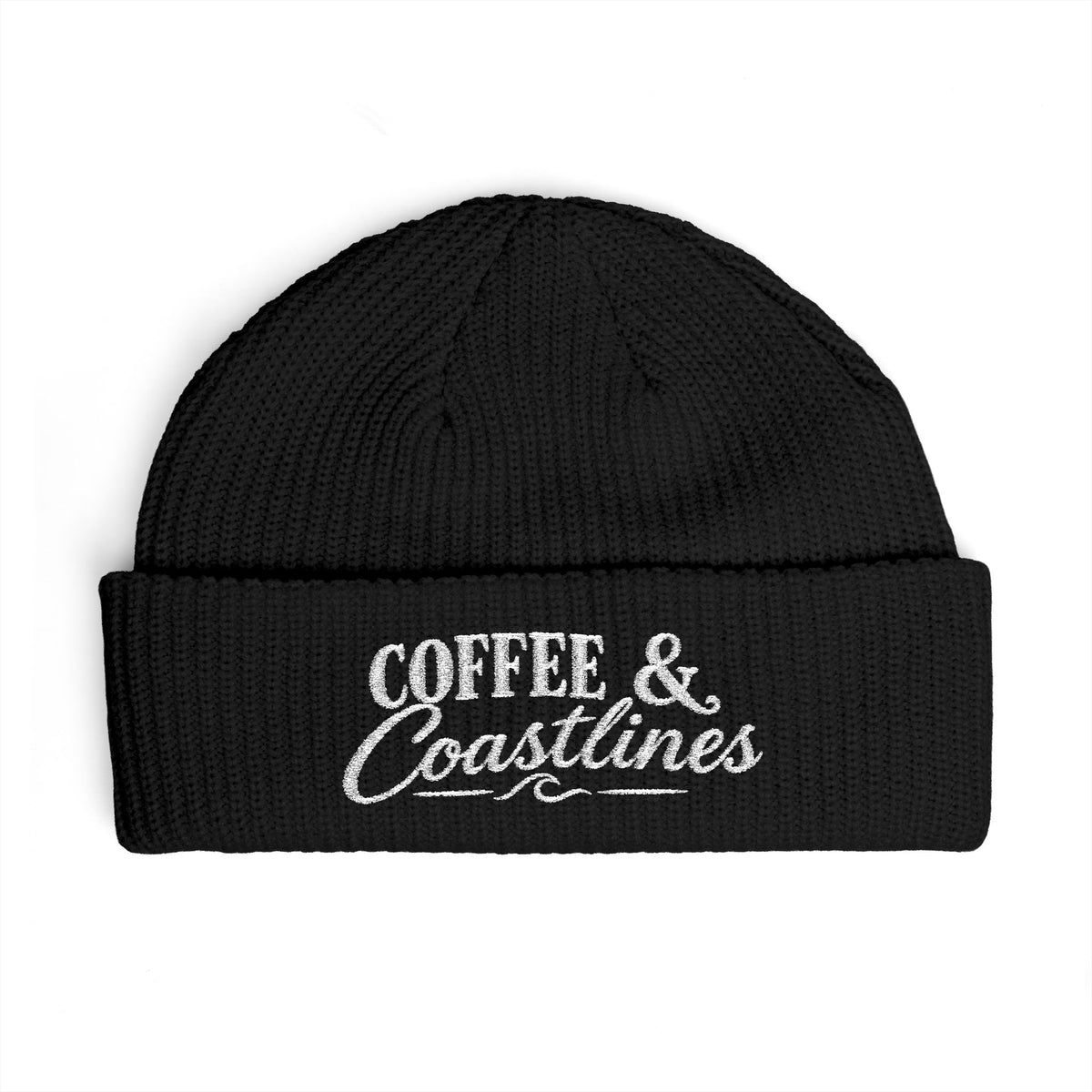 Coffee & Coastlines Cuff Beanie