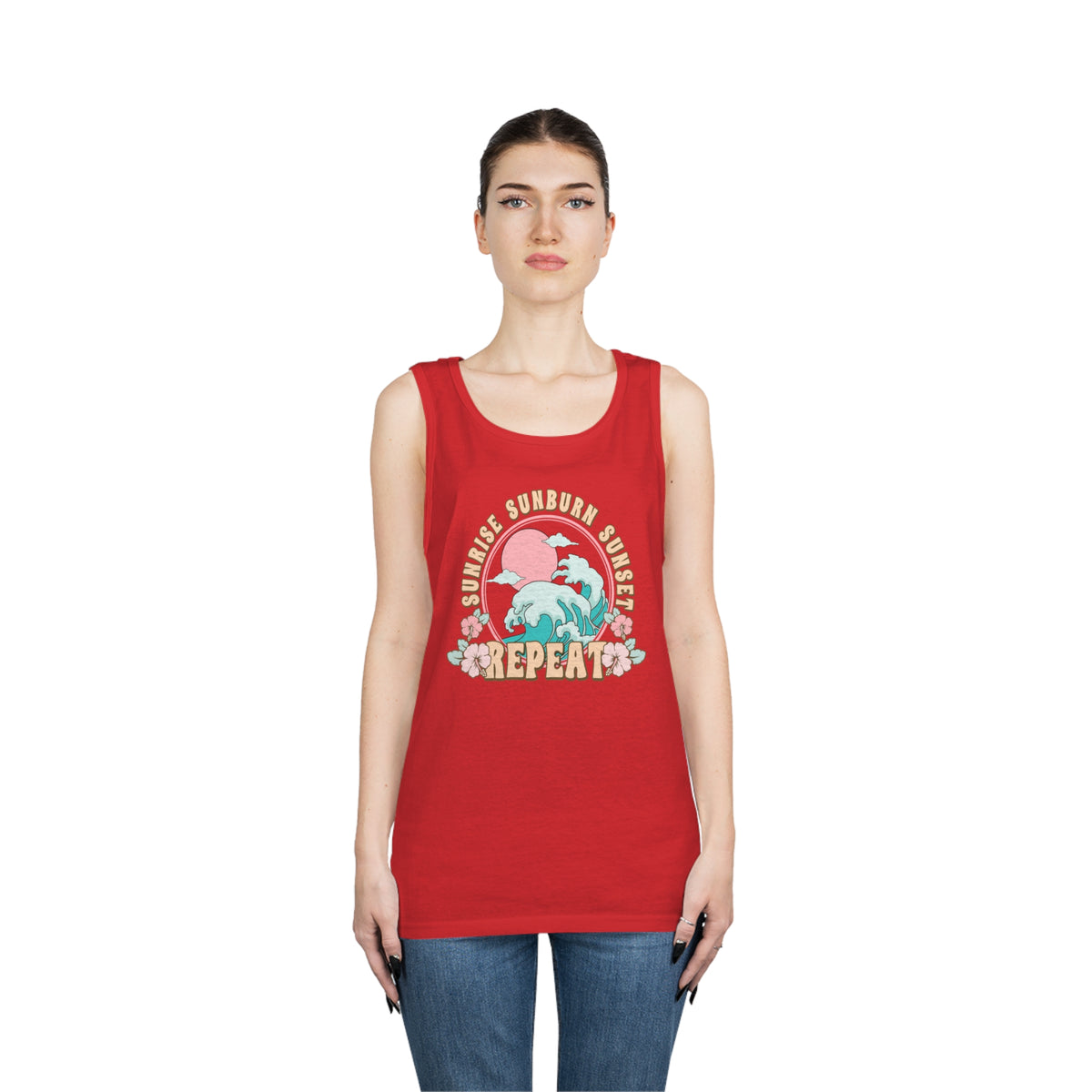 Sunburn Unisex Tank Top