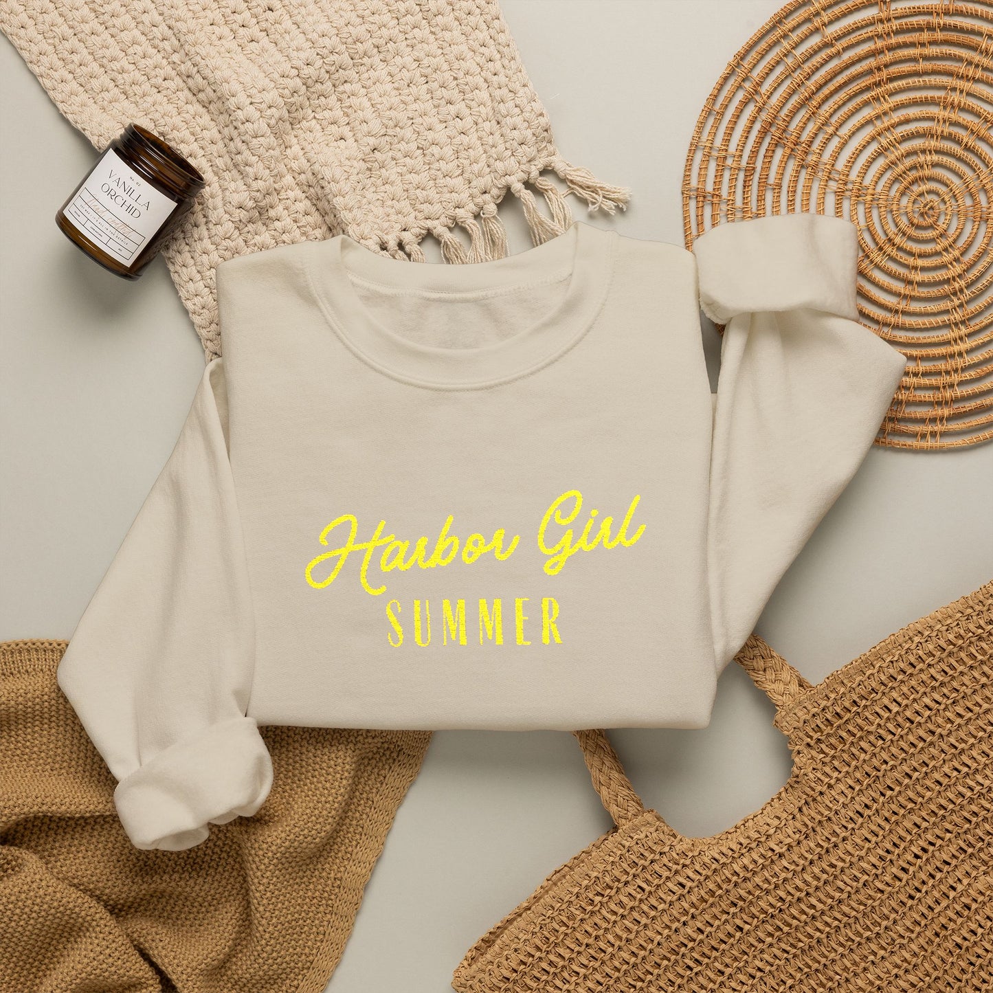 Harbor Girl Summer Sweatshirt