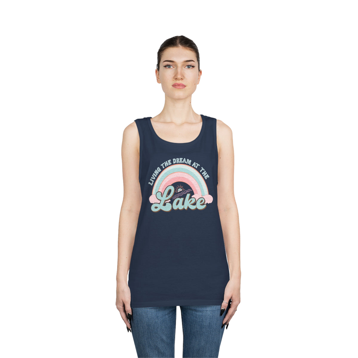 At The Lake Unisex Tank Top