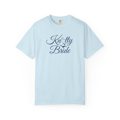 Garment-Dyed T-shirt Let's Get Knotty Bachelorette Shirt for Bride - Knotty Bride