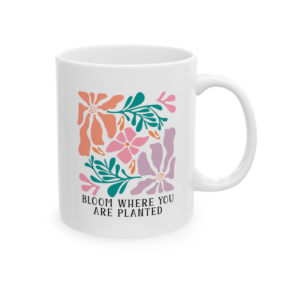 Bloom Where Planted Coffee Mug