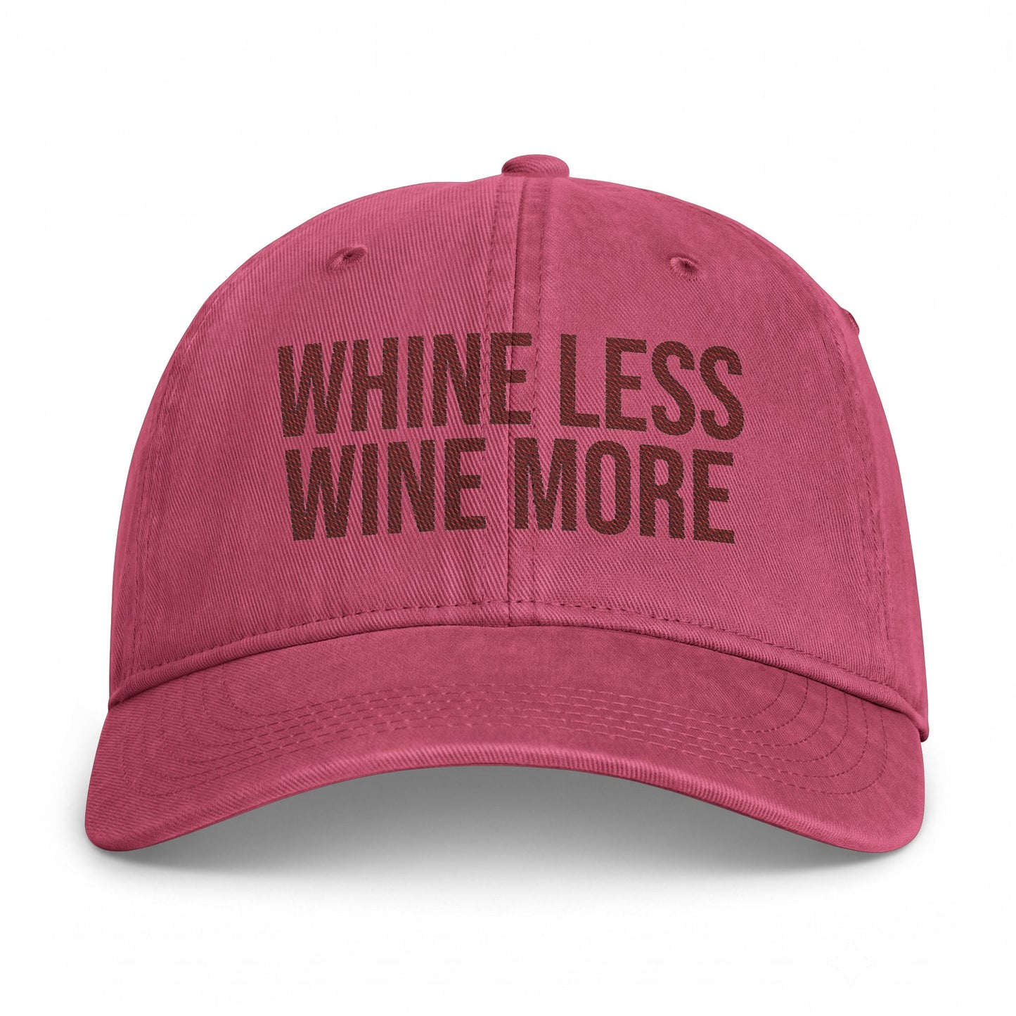 Whine Less Wine More Hat