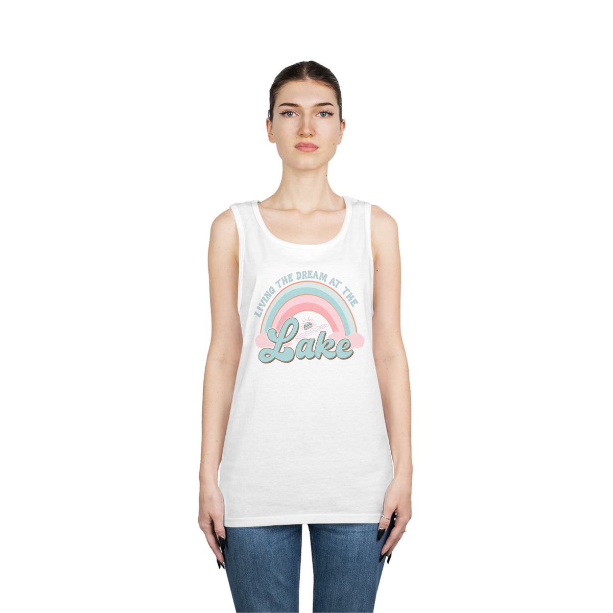 At The Lake Unisex Tank Top