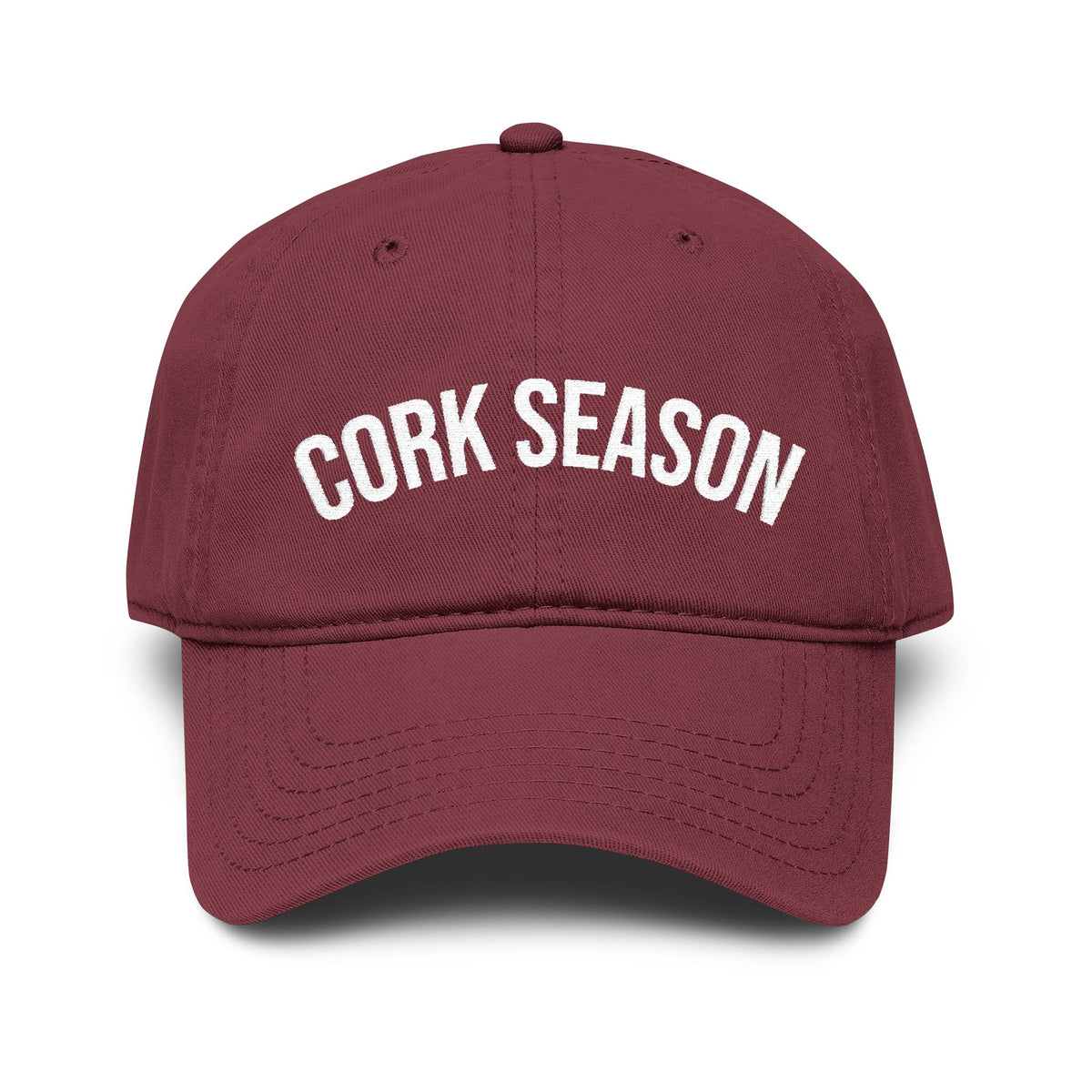 Cork Season Embroidery Hat