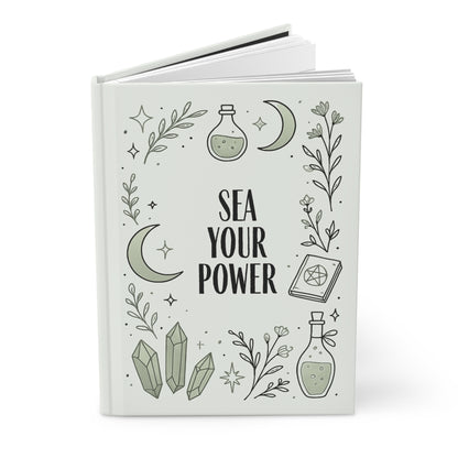 Sea Your Power Hardcover Journal
