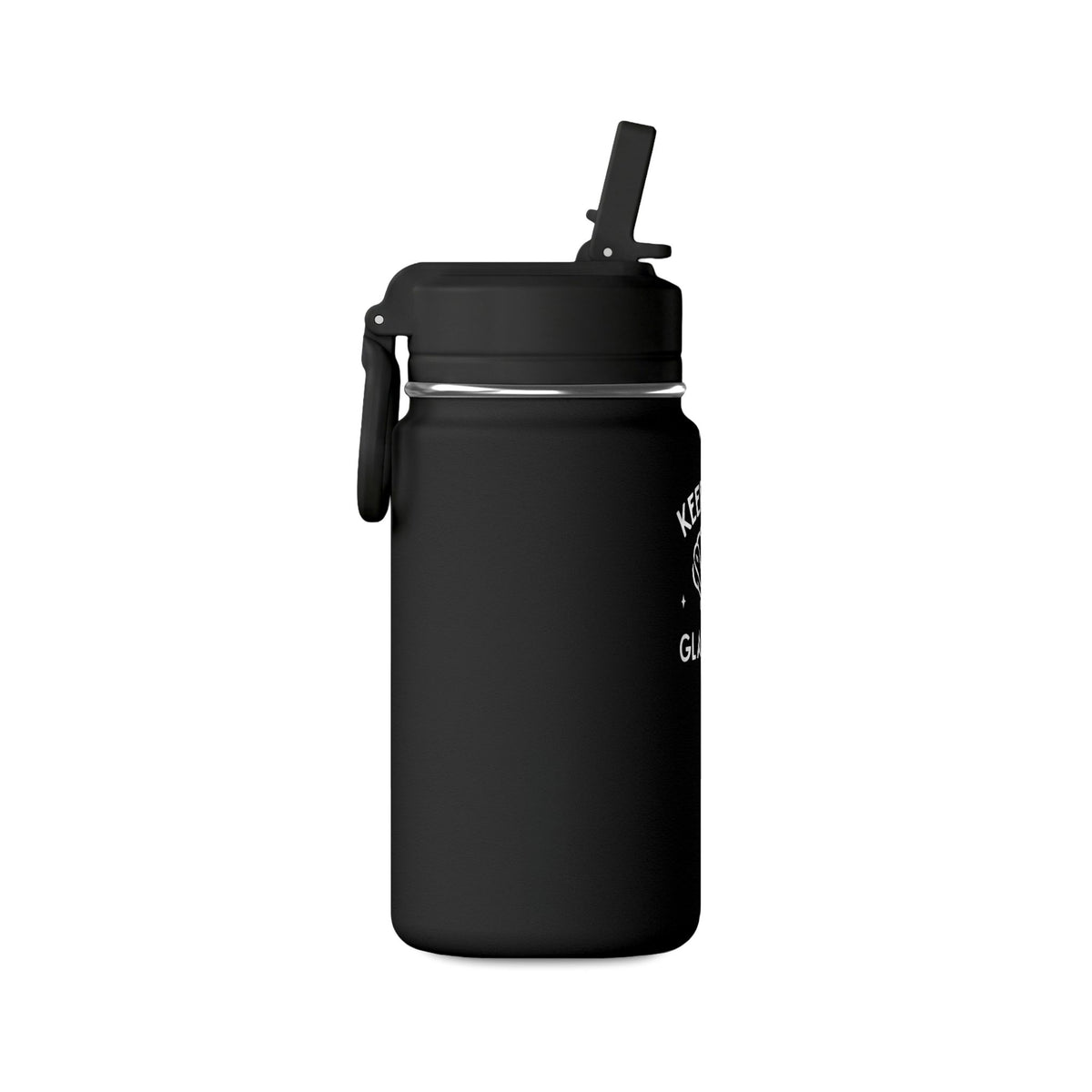 Keep Your Glass Full Mini Water Bottle