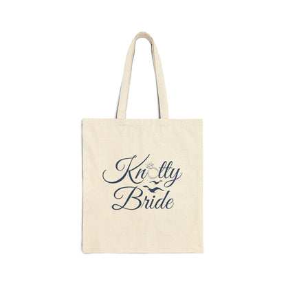 Bride Cotton Canvas Tote Bag || Knotty Bride