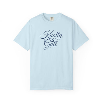 Knotty Gull bachelorette Comfort Colors T-Shirt | Coastal Bride Party Tee