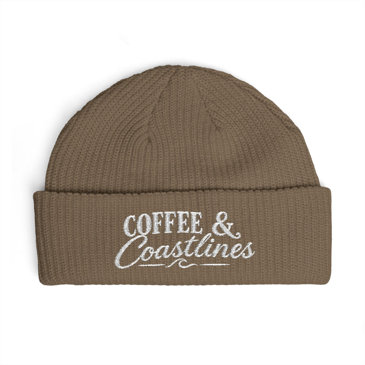 Coffee & Coastlines Cuff Beanie