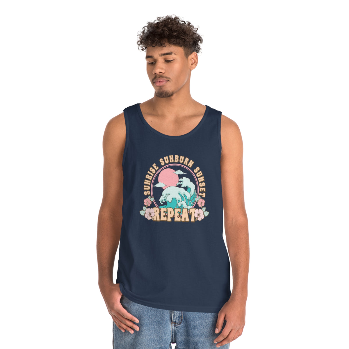 Sunburn Unisex Tank Top