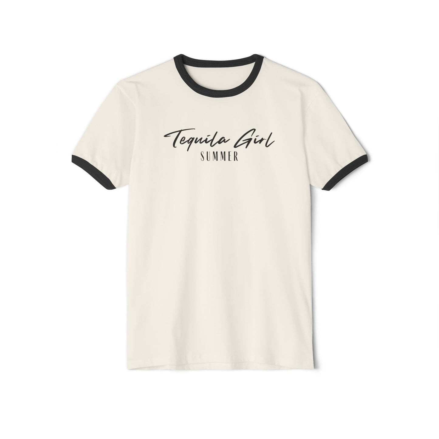 Tequila Girl Summer Ringer T-shirt