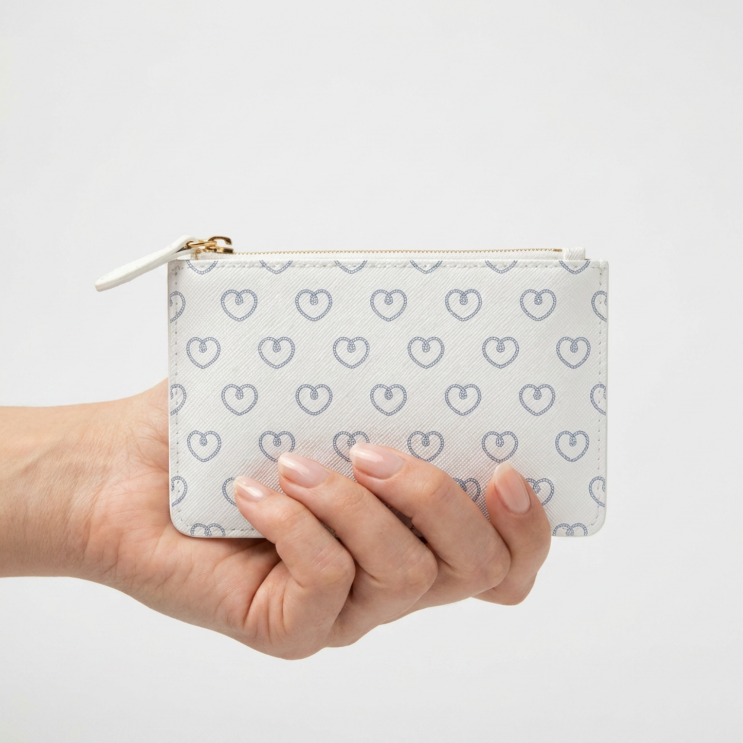 Rope Heart Mini Clutch Bag