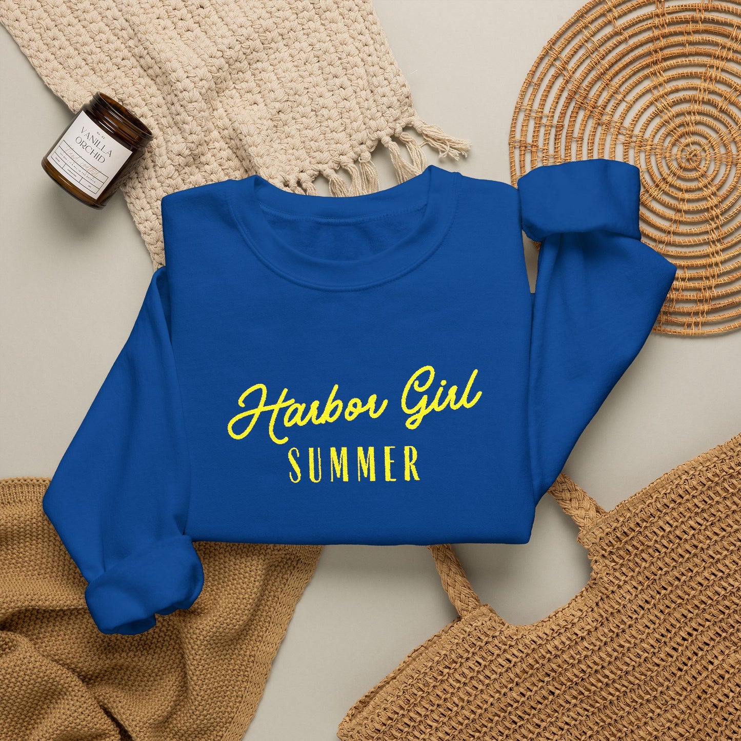 Harbor Girl Summer Sweatshirt