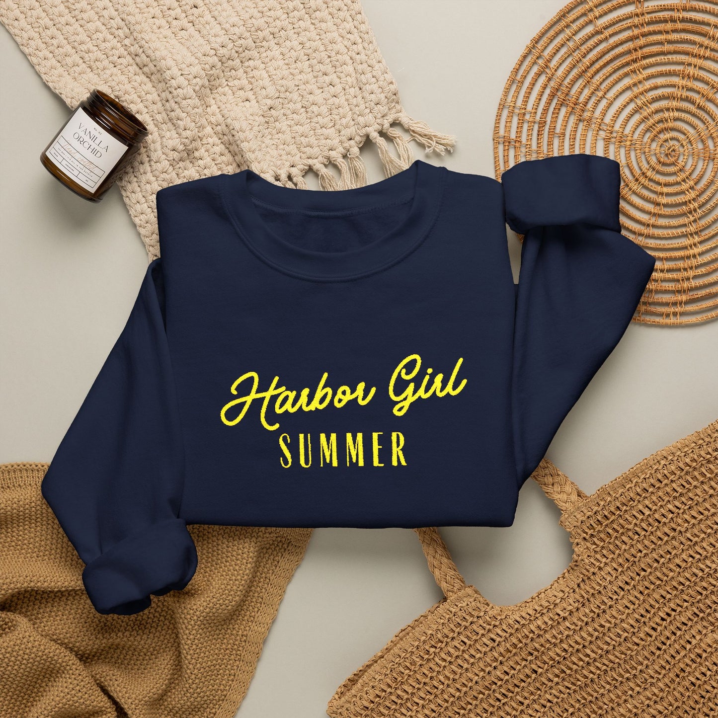Harbor Girl Summer Sweatshirt