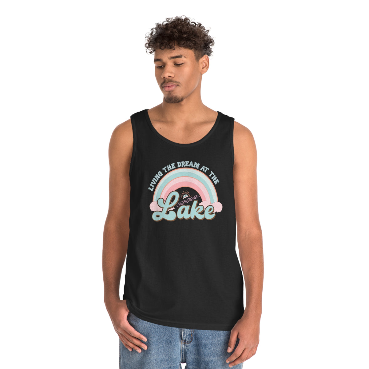 At The Lake Unisex Tank Top