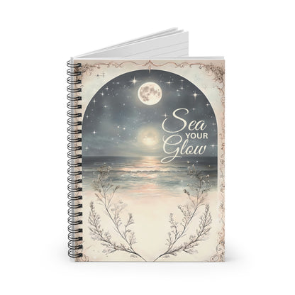 Sea Your Glow - Spiral Notebook