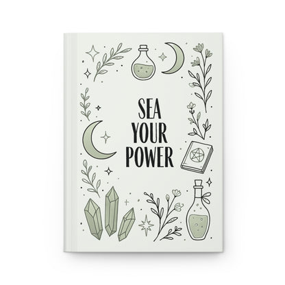 Sea Your Power Hardcover Journal