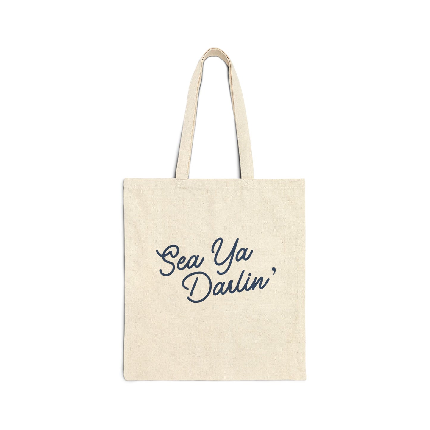 Sea Ya Darlin Tote Bag | Coastal Beach Tote