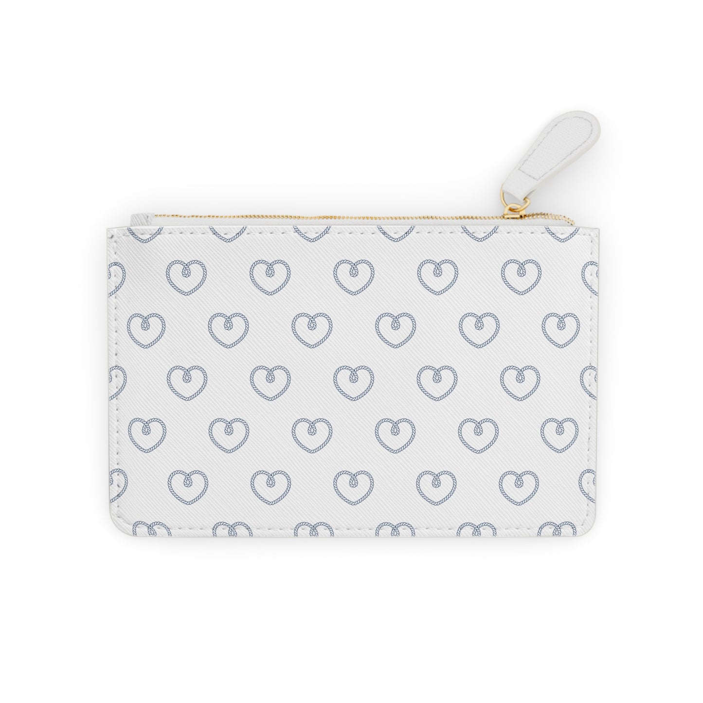 Rope Heart Mini Clutch Bag