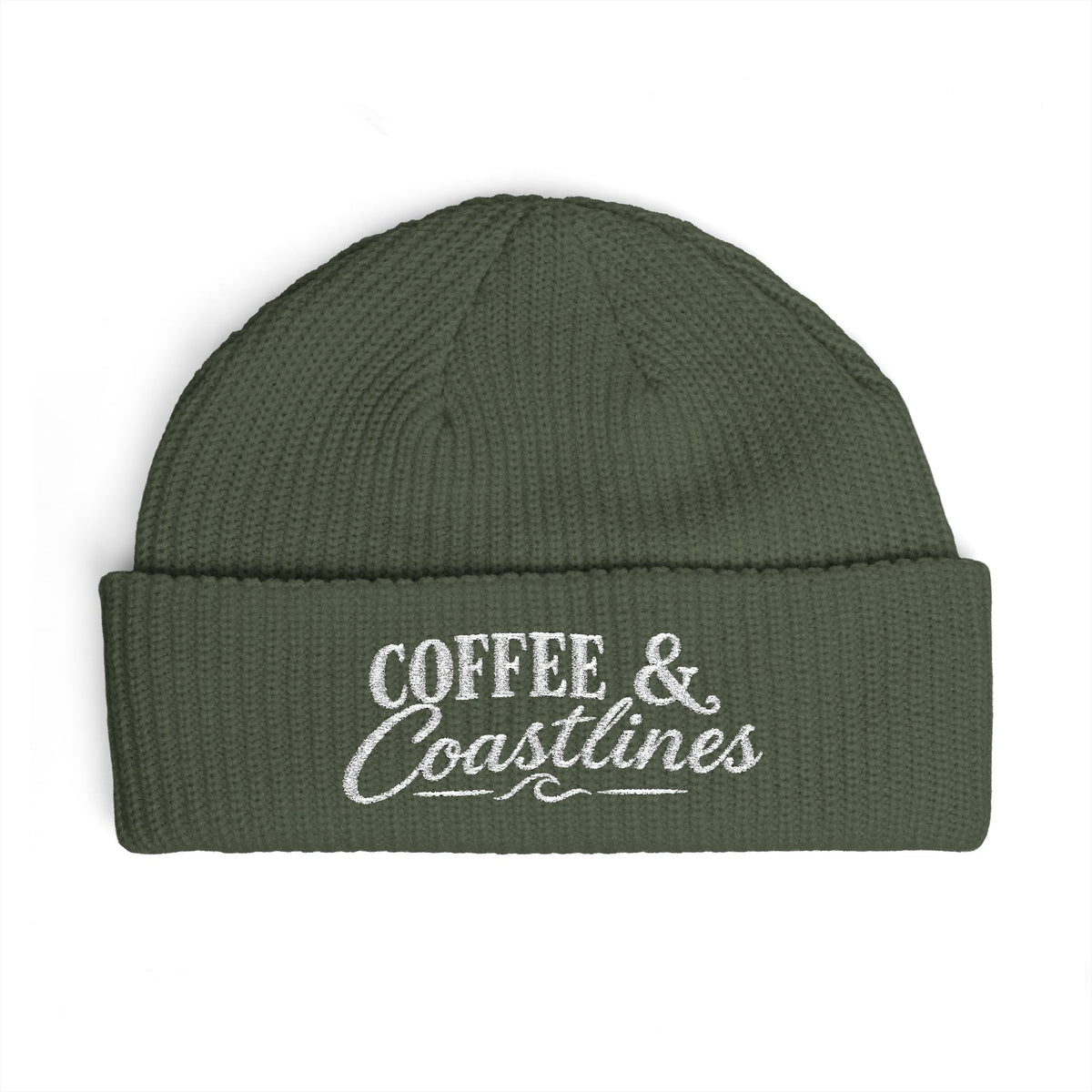 Coffee & Coastlines Cuff Beanie
