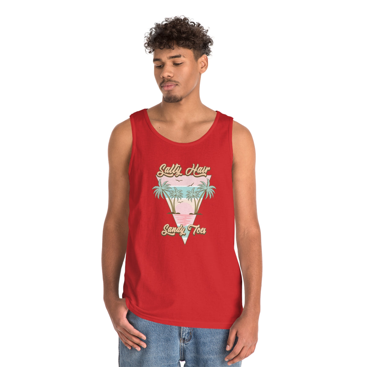 Salty Hair Unisex Tank Top