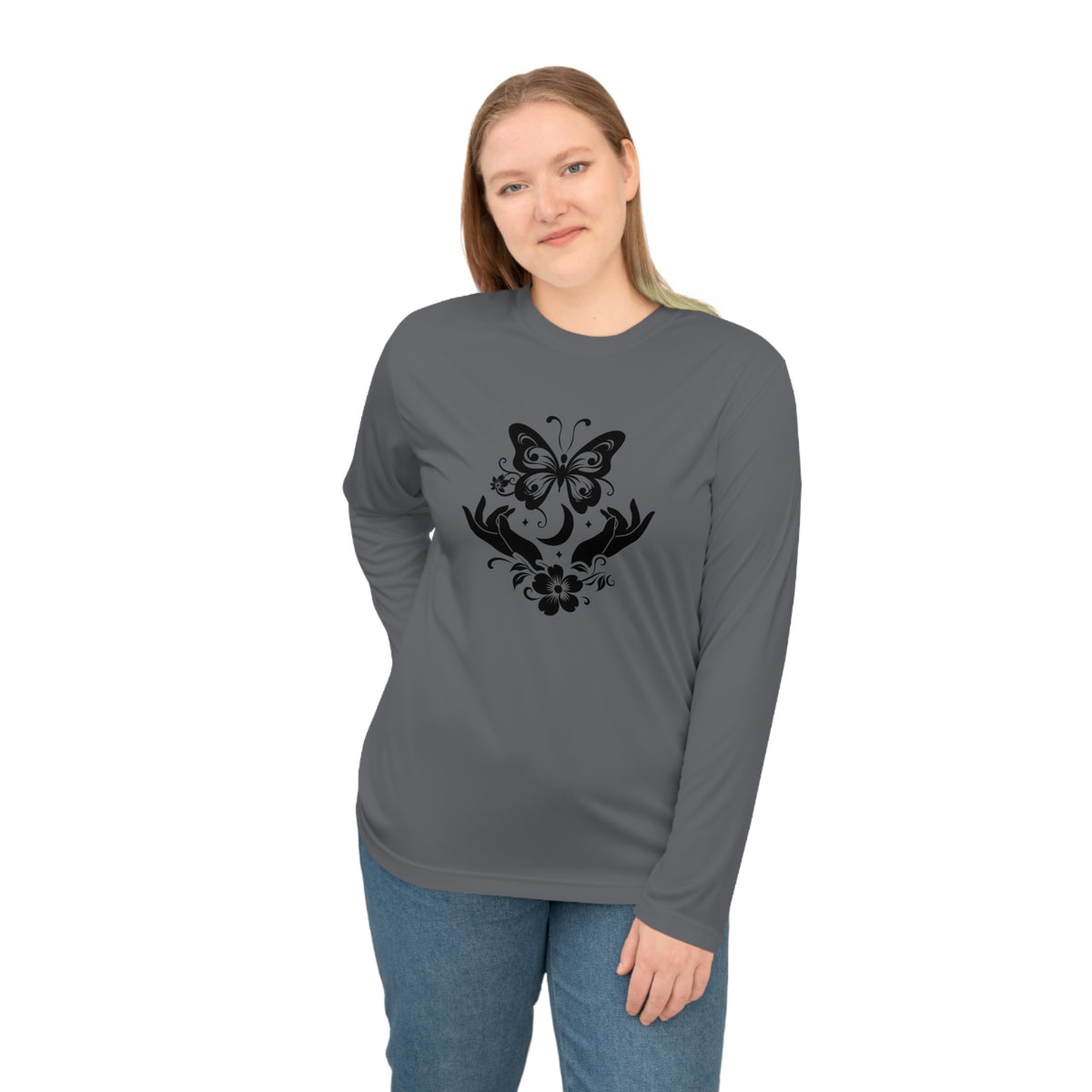 Boho Butterfly Unisex Long Sleeve Tee