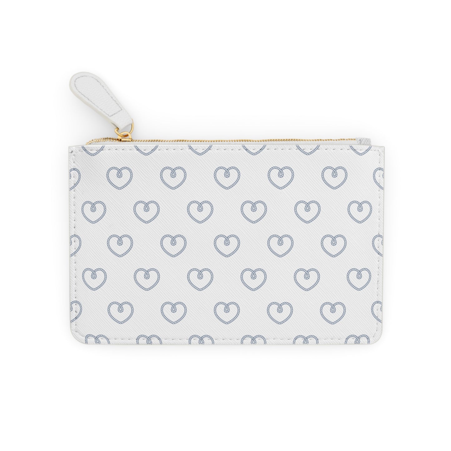 Rope Heart Mini Clutch Bag