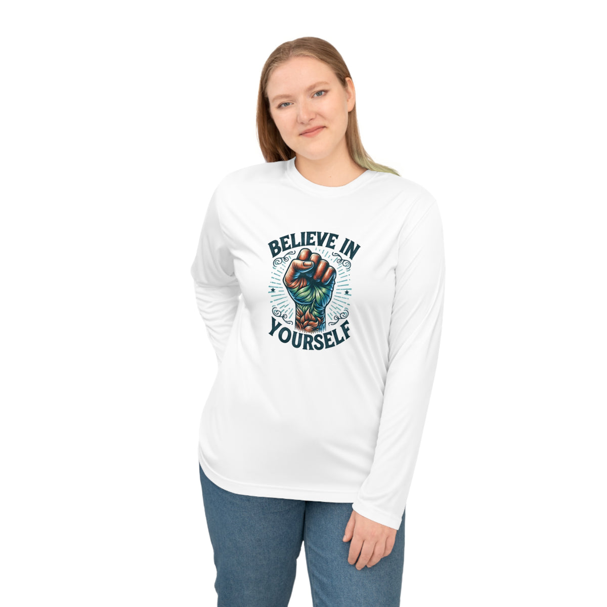 Believe In Yourself Unisex Long Sleeve Tee