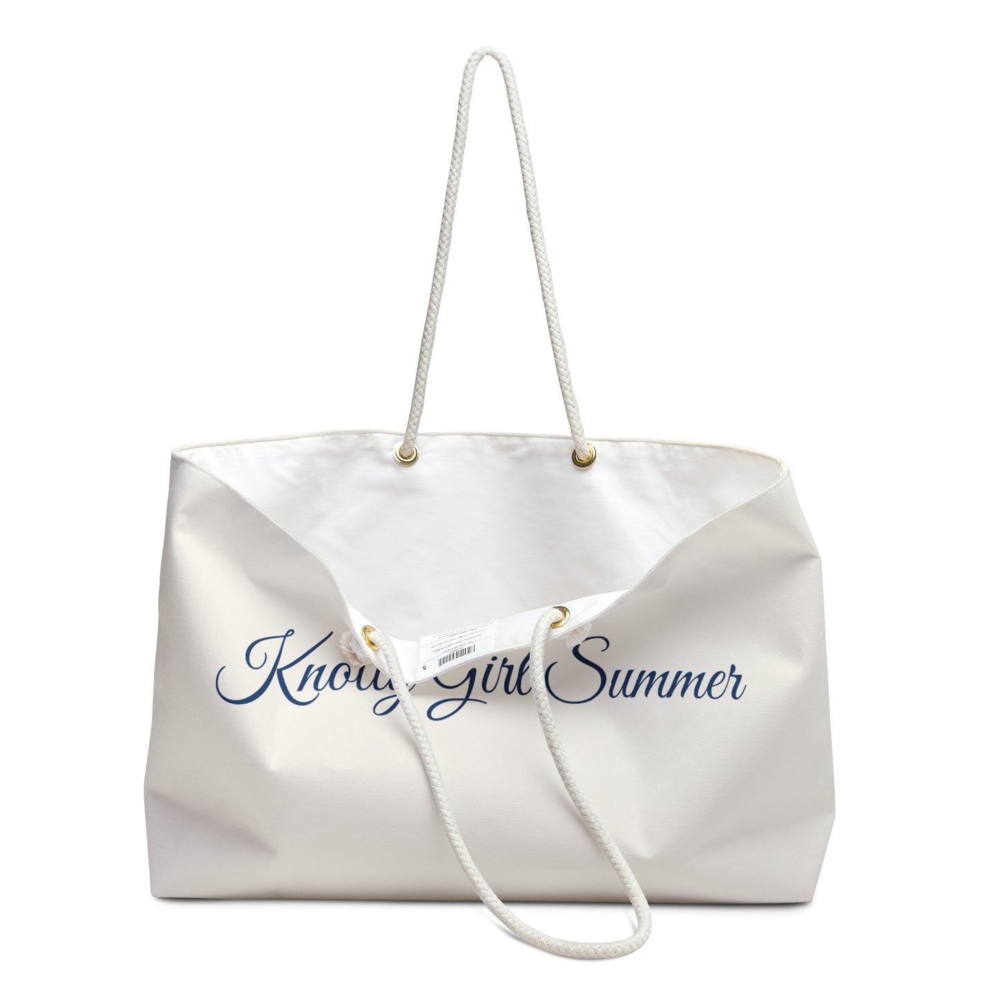 Knotty Girl Summer Weekender Bag