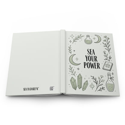 Sea Your Power Hardcover Journal