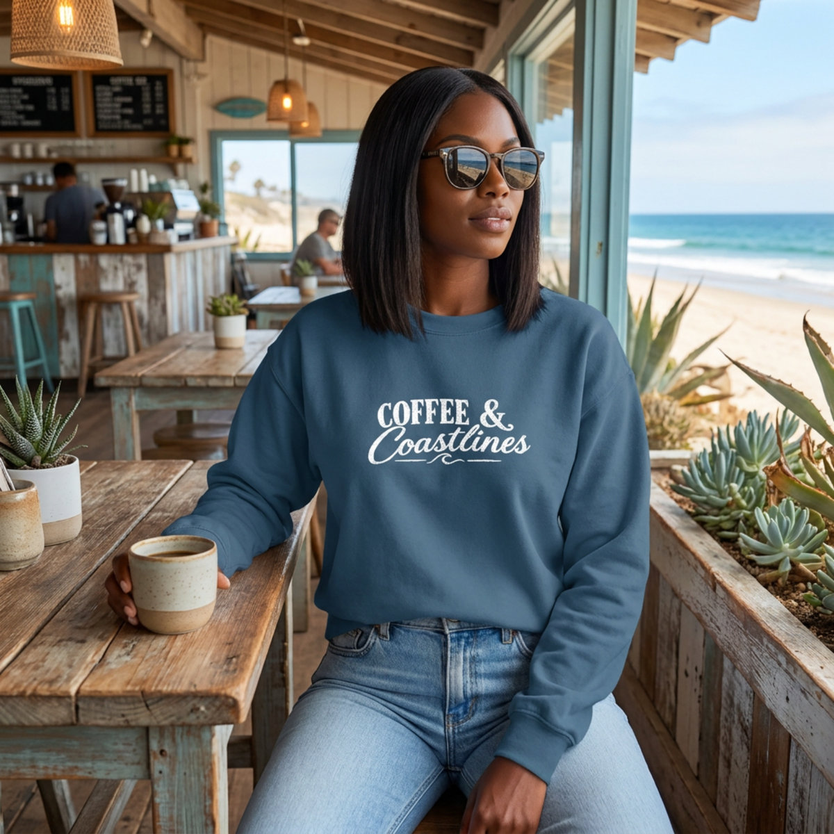 Coastal Coffee Sweatshirt