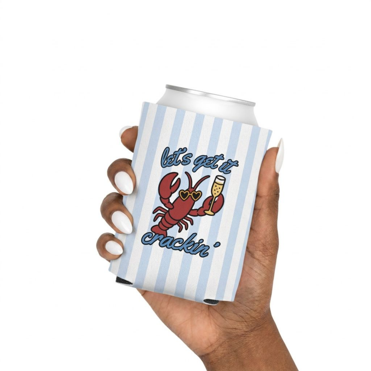 Let's Get It Crackin' Can Cooler